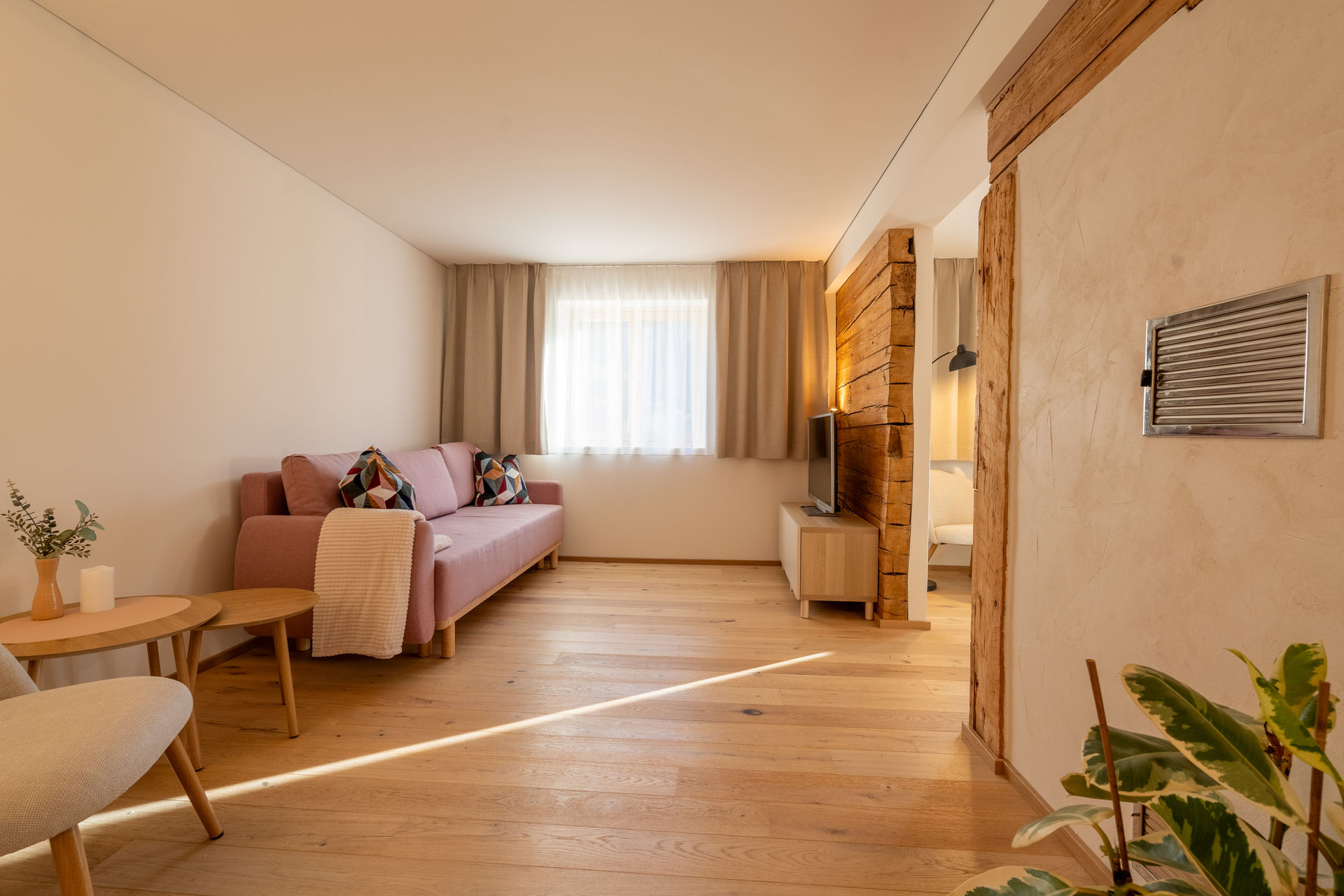 Wohnbereich der Ferienstube Dornbirn Kehlegg